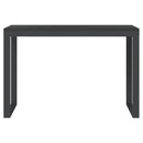 vidaXL fekete forgácslap számítógépasztal 110 x 60 x 73 cm