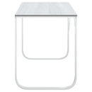 vidaXL fehér forgácslap számítógépasztal 110 x 60 x 73 cm