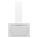 vidaXL fehér rozsdamentes acél és edzett üveg fali páraelszívó 60 cm