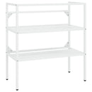 vidaXL fehér vas fürdőszobai mosdókagylókeret 79 x 38 x 83 cm