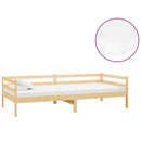 vidaXL tömör fenyőfa dívány matraccal 90 x 200 cm