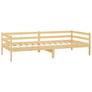 vidaXL tömör fenyőfa dívány matraccal 90 x 200 cm