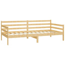 vidaXL tömör fenyőfa dívány matraccal 90 x 200 cm