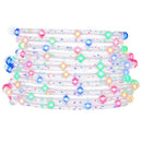 vidaXL PVC fényfüzér 120 többszínű LED-del 5 m