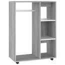 vidaXL szürke sonoma színű szerelt fa ruhásszekrény 80 x 40 x 110 cm
