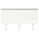vidaXL fehér tömör fenyőfa ágyfejtámla 139x6x82,5 cm