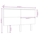 vidaXL fehér tömör fenyőfa ágyfejtámla 139x6x82,5 cm