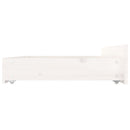 vidaXL fehér ágykeret fiókokkal 140 x 190 cm