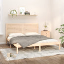 vidaXL tömör fa ágykeret 200 x 200 cm