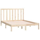 vidaXL tömör fenyőfa ágy matrac nélkül 135 x 190 cm