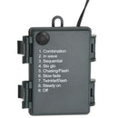 vidaXL zöld PVC karácsonyi koszorú LED-ekkel 60 cm