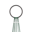 vidaXL karácsonyfa zászlórúdon 310 meleg fehér LED-del 300 cm