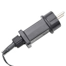 vidaXL karácsonyfa zászlórúdon 732 meleg fehér LED-del 500 cm