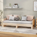 vidaXL tömör fenyőfa kihúzható kanapéágy 2x(80x200) cm