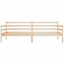 vidaXL tömör fenyőfa kanapéágy matrac nélkül 90 x 190 cm