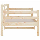 vidaXL tömör fenyőfa kanapéágy matrac nélkül 90 x 190 cm
