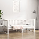 vidaXL fehér tömör fenyőfa kanapéágy matrac nélkül 90 x 200 cm
