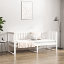 vidaXL fehér tömör fenyőfa kanapéágy matrac nélkül 80 x 200 cm