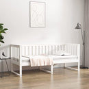 vidaXL fehér tömör fenyőfa kanapéágy matrac nélkül 80 x 200 cm