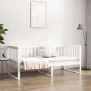 vidaXL fehér tömör fenyőfa kanapéágy matrac nélkül 90 x 190 cm