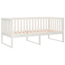 vidaXL fehér tömör fenyőfa kanapéágy matrac nélkül 90 x 190 cm