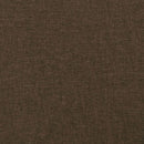 vidaXL 2 db sötétbarna szövet fejtámla 100x5x78/88 cm