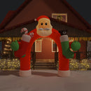 vidaXL felfújható karácsonyi boltív LED-ekkel 320 cm