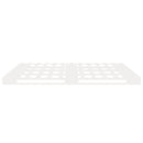 vidaXL fehér tömör fenyőfa ágy matrac nélkül 120 x 200 cm