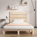 vidaXL tömör fenyőfa ágy matrac nélkül 75 x 190 cm