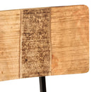 vidaXL 2 db tömör mangófa étkezőszék 44 x 40 x 80 cm
