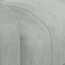 vidaXL világosszürke bársony felállást segítő masszázsfotel