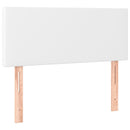 vidaXL fehér műbőr LED-es fejtámla 100 x 5 x 78/88 cm
