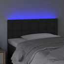 vidaXL fekete műbőr LED-es fejtámla 80 x 5 x 78/88 cm