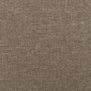 vidaXL tópszínű szövet ágykeret matrac nélkül 180 x 200 cm