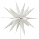 vidaXL összecsukható tüskés fehér karácsonyi lámpa LED-del 57 cm