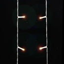 vidaXL meleg fehér 320 LED-es karácsonyfafüzér 375 cm