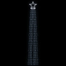 vidaXL hideg fehér 320 LED-es karácsonyfafüzér 375 cm