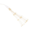 vidaXL karácsonyi meleg fehér csillagfény 140 db LED 17 cm