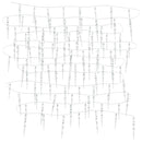 vidaXL karácsonyi jégcsapfény 200 LED hideg fehér 20 m akril PVC