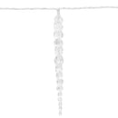 vidaXL karácsonyi jégcsapfény 200 LED hideg fehér 20 m akril PVC