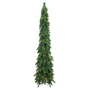 vidaXL megvilágított műkarácsonyfa 130 LED-del 210 cm