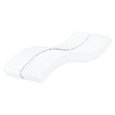 vidaXL sárga bársony heverő matraccal 80 x 200 cm