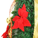 vidaXL könnyen felállítható műkarácsonyfa 200 db LED-fénnyel 210 cm