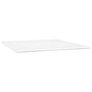 vidaXL fekete műbőr rugós ágy matraccal 180 x 200 cm
