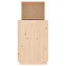 vidaXL tömör fenyőfa íróasztal 110x53x117 cm