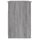 vidaXL szürke sonoma színű szerelt fa íróasztal 102x50x76 cm