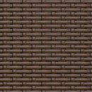 vidaXL 3 személyes barna polyrattan kerti kanapé párnával