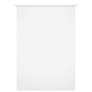 vidaXL fehér szerelt fa íróasztal 100x55x75 cm