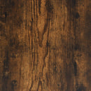 vidaXL füstös tölgy színű szerelt fa fürdőszobaszekrény 30x30x190 cm