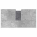 vidaXL betonszürke szerelt fa fürdőszobaszekrény 65 x 33 x 60 cm
